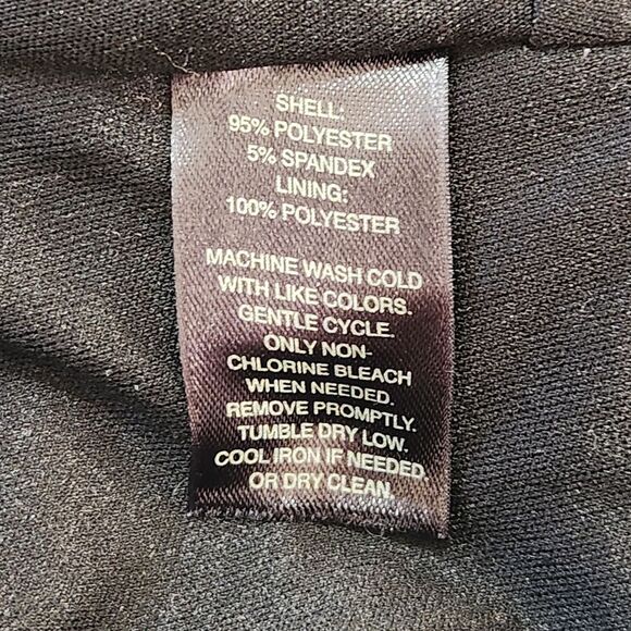 White House Black Market Faux Wrap Dress Jersey Stretch Twist Front Women's 4 - Picture 7 of 10